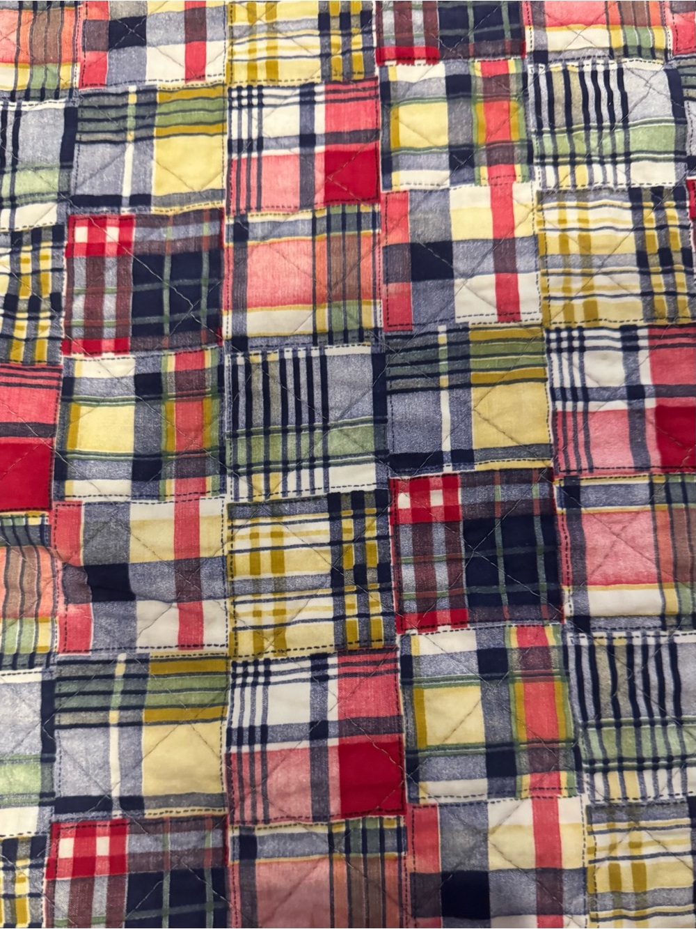 Vintage Quilt Cover 90” X 52”